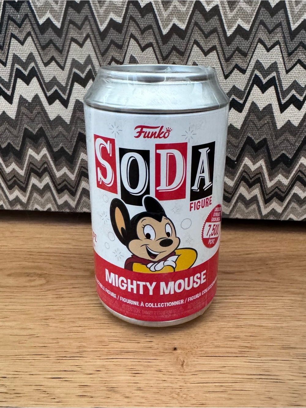 Funko Mighty Mouse Vinyl Soda Mighty Mouse Limited Edition of 7500 Figure Sealed